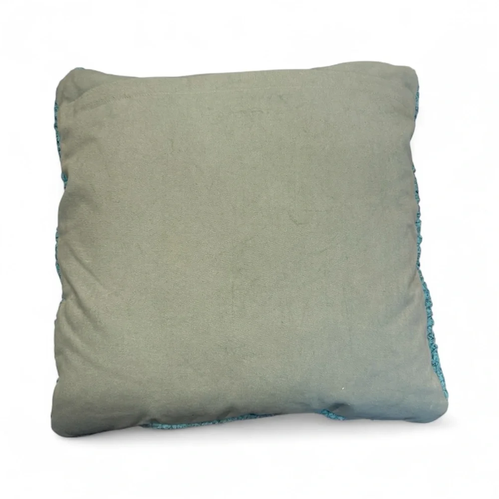 Homespice Decor Crochet Square‎ Throw Pillow
